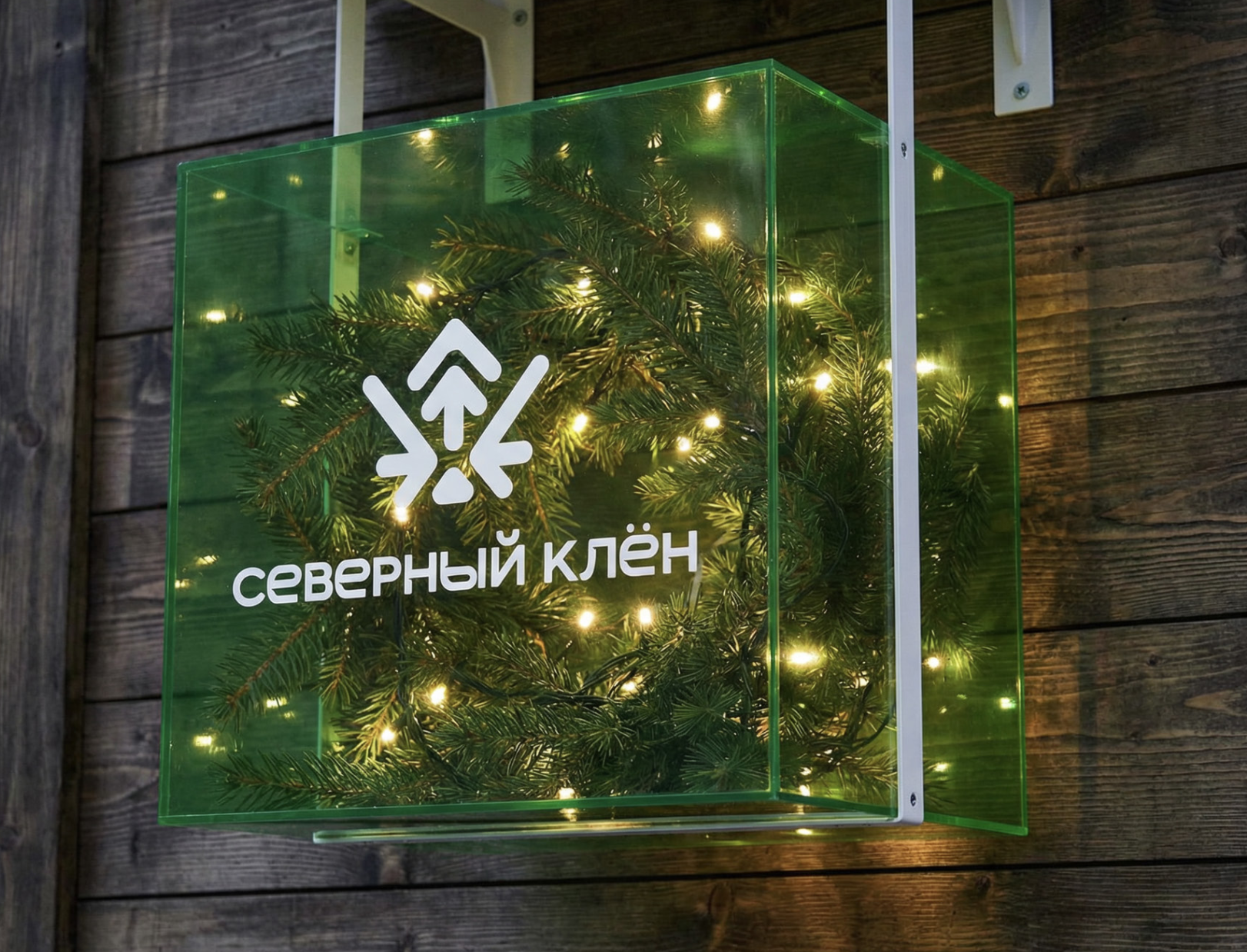 Вывеска «Северный клён»